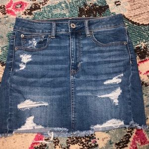 American Eagle Mini Jean Skirt